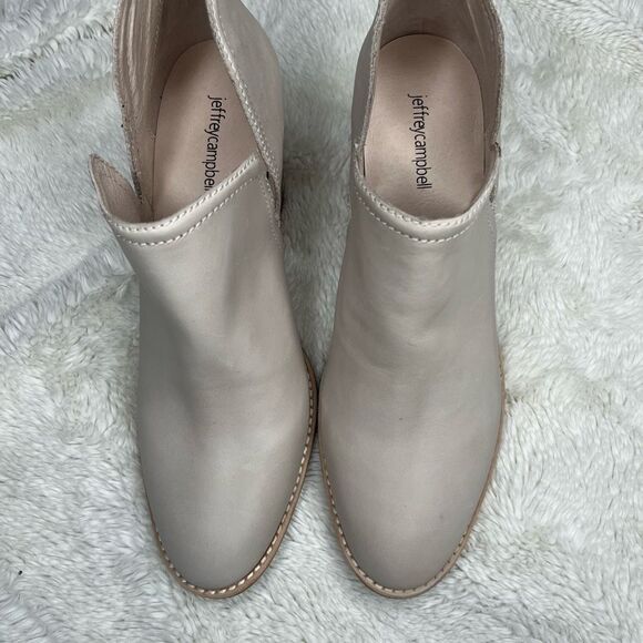 Jeffrey Campbell Slip On Heeled Booties Size 11 - Picture 3 of 7